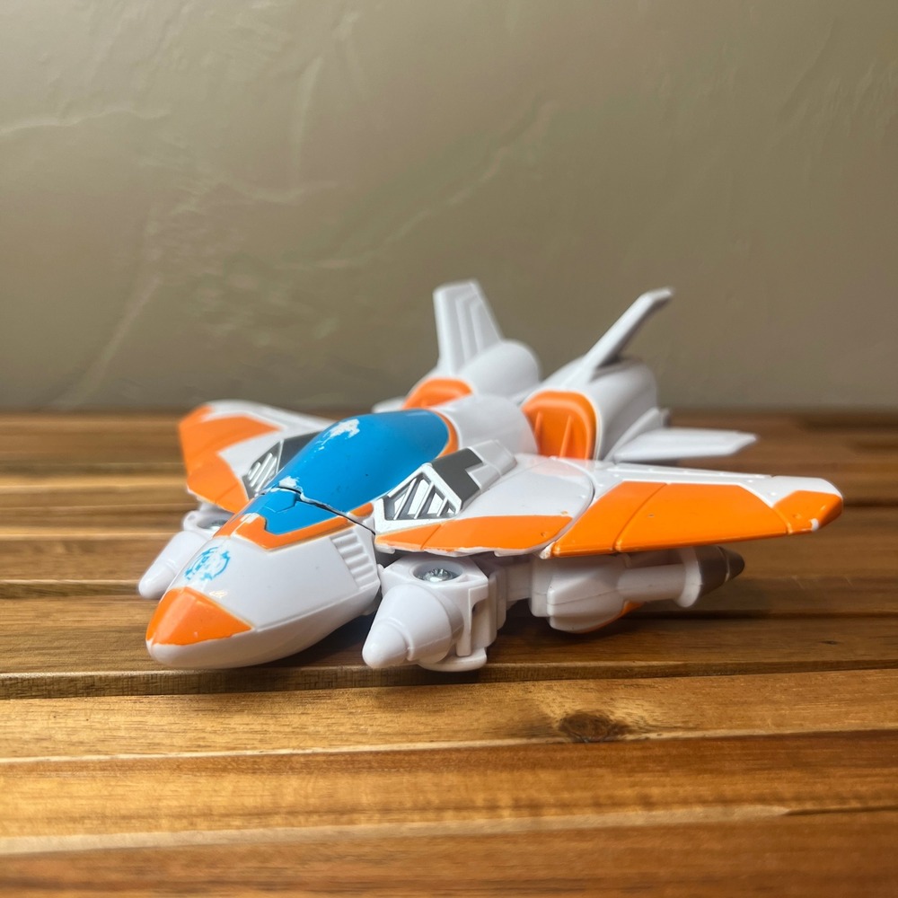 Transformers Rescue Bots Blades the Flight-Bot Jet Action Figure White Orange